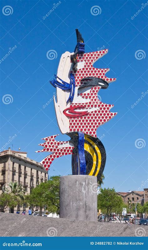 Escultura de Roy Lichtenstein