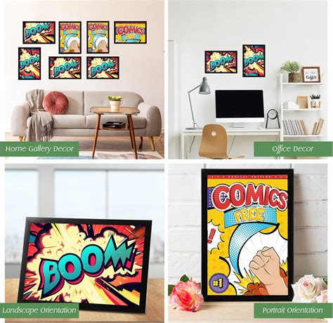 Marcos de pared para cómics