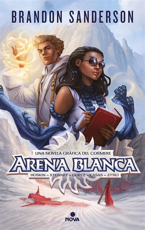 Portada de la novela gráfica Arena Blanca
