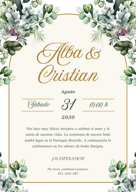 Diseño de invitación de boda estilo caja de medicamento