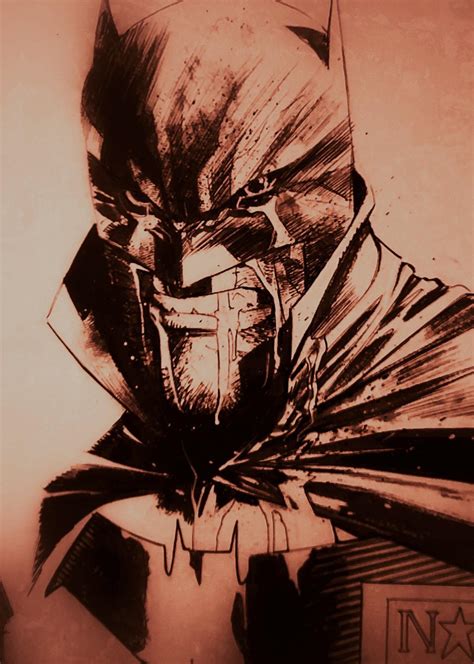 Sean Murphy dibujando Batman
