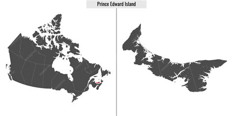 Mapa de la Isla del Príncipe Eduardo, escenario de Ana de las Tejas Verdes