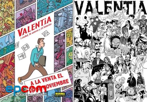 Portada del cómic VALENTIA