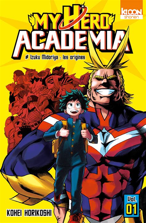 Portada del manga My Hero Academia