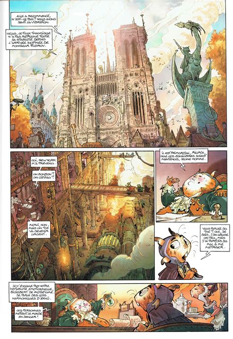 Ejemplo del estilo artístico de Alessandro Barbucci en Ekho