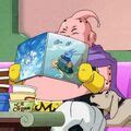 Majin Buu leyendo un libro