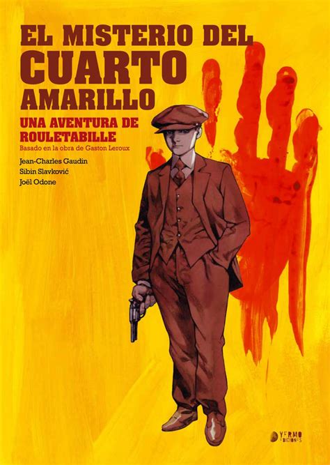 Ilustración de un cuarto amarillo cerrado por dentro