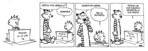 Calvin y Hobbes, una tira cómica contemporánea popular