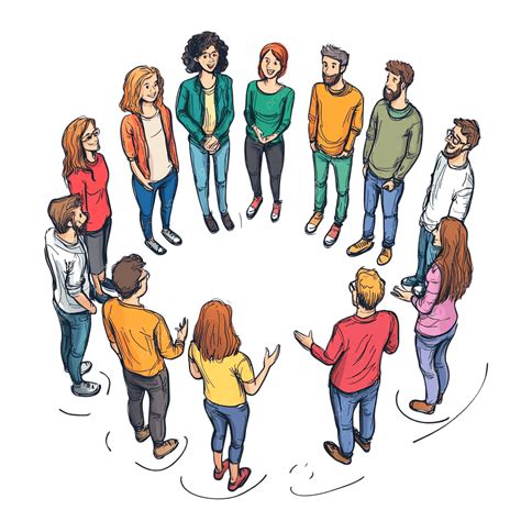 Ilustración cómica de personas discutiendo sobre el control climático