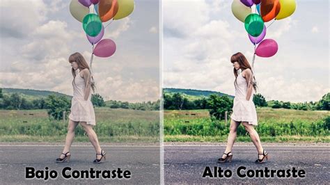 Comparación de contraste de imágenes para impresión