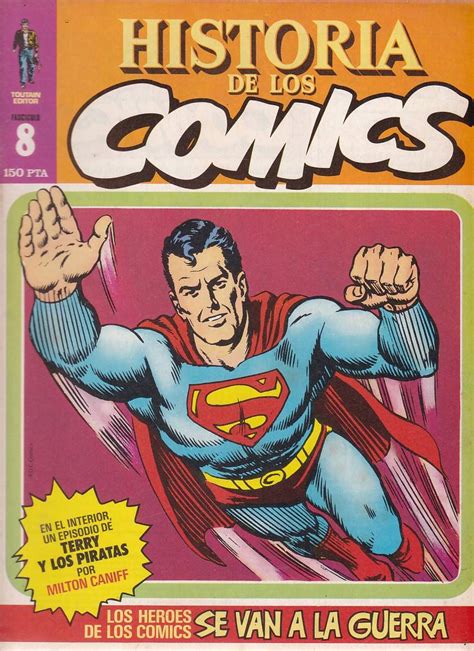 Portadas de los fascículos de Historia de los Comics de Toutain