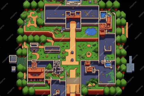 Mapa de Adrastea estilo pixel art