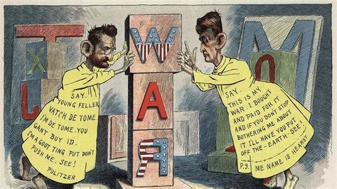 Prensa amarilla y la guerra entre Pulitzer y Hearst