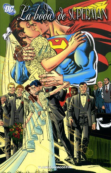 Ilustración de la boda de Superman y Lois Lane