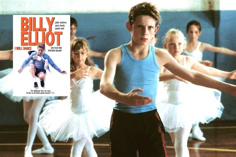 Fotograma de la película Billy Elliot mostrando a Billy bailando
