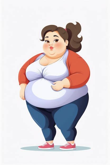 Ilustración de una mujer transformándose de obesa a bella rodeada de hombres bestia