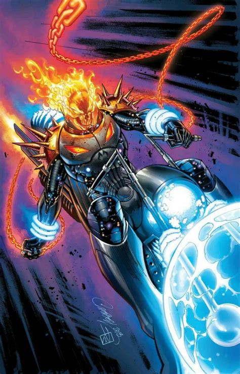 Arte conceptual de Cosmic Ghost Rider