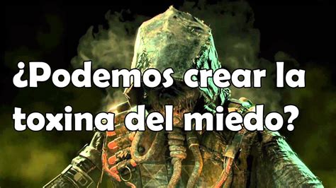 Diagrama de la composición química de la toxina del miedo del Espantapájaros.