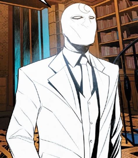 Ilustración de Mr. Knight en traje