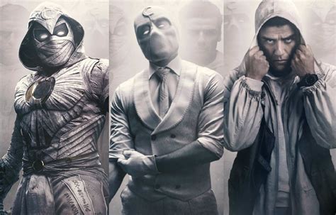 Infografía comparando las personalidades de Moon Knight