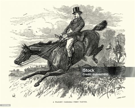 Ilustración de un caballo victoriano
