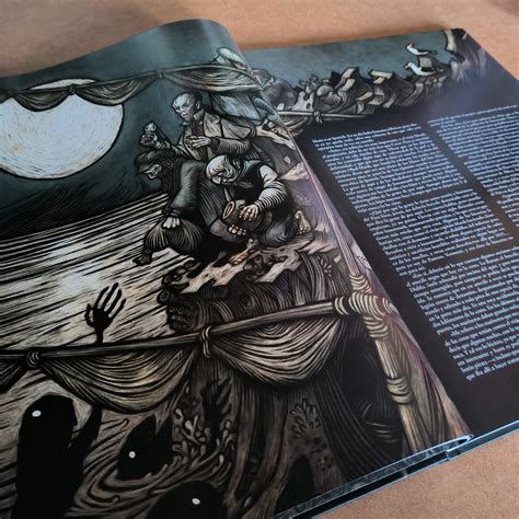 Ilustración de Tomás Hijo de la ciudad de Innsmouth