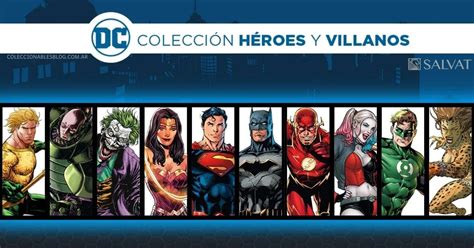 Portada de la colección DC Héroes y Villanos
