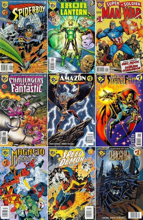 Concepto artístico de un personaje de Amalgam Comics