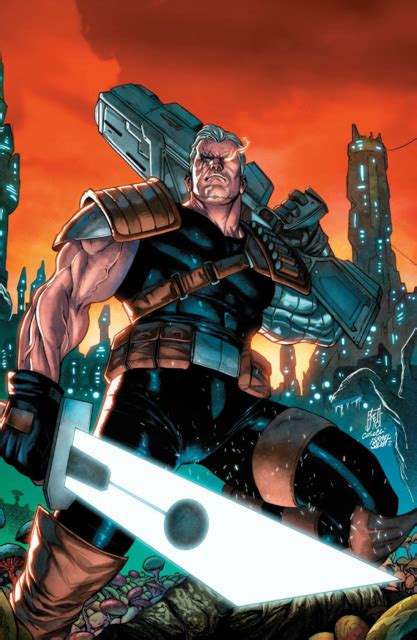 Nathan Summers bebé en el futuro.