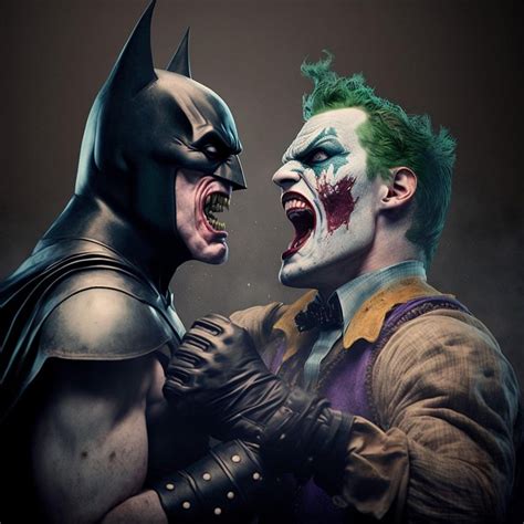 Imagen de Batman enfrentándose al Joker