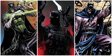 Comparativa visual de diferentes encarnaciones de Batman