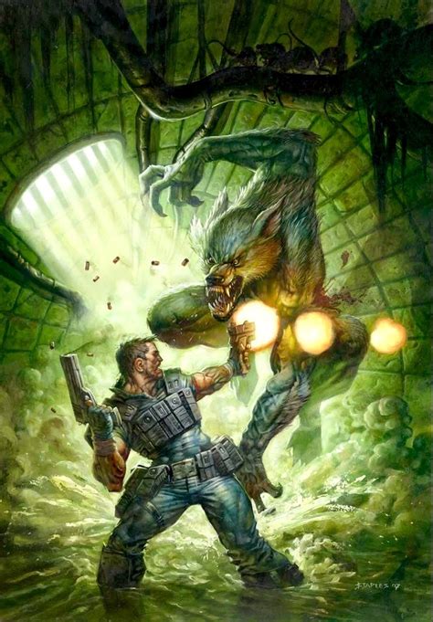 Arte de Simon Bisley de Lobo