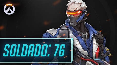 Ilustración de Ana y Soldado: 76 en Overwatch
