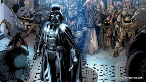 Ilustración de Salvador Larroca con Darth Vader