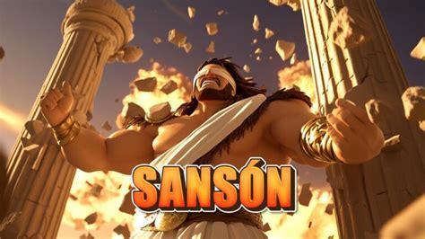 Imagen de Benito Sansón usando su superfuerza