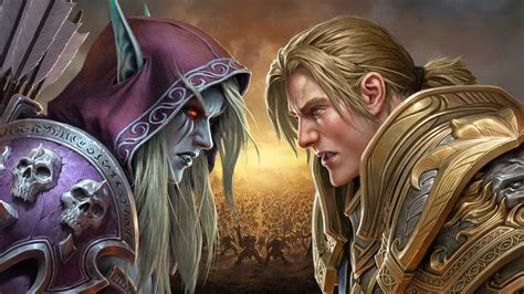Anduin Wrynn y Sylvanas Brisaveloz