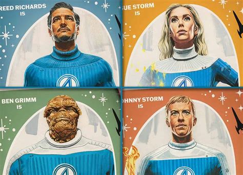 Personajes de Los Cuatro Fantásticos
