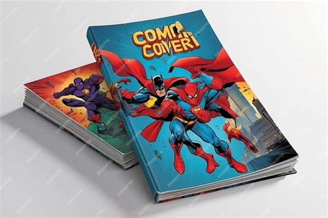 Ilustración de portada de un cómic destacado