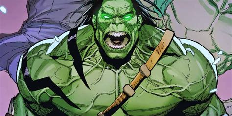 Skaar enfrentándose a Hulk