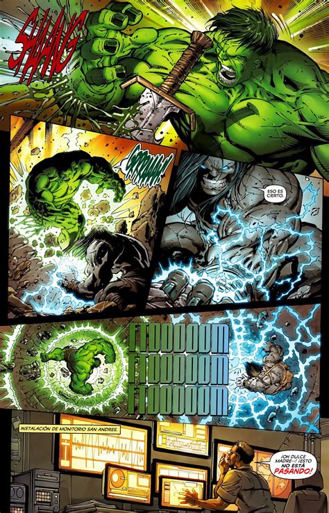 Comparación de fuerza entre Hulk y Skaar