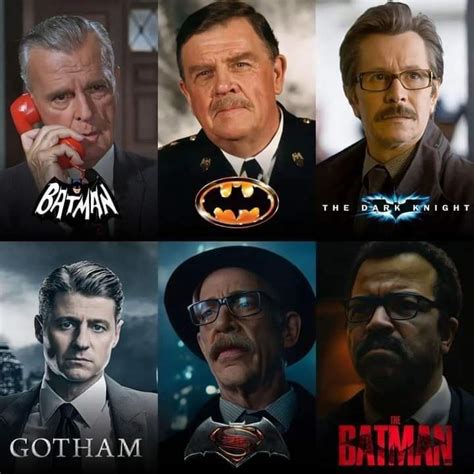 Batman y el Comisario Gordon en Gotham