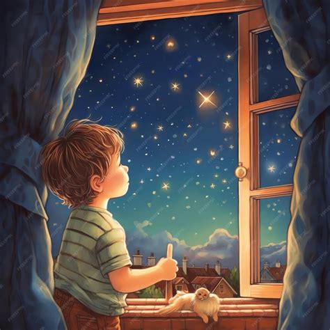 Gerda mirando las estrellas desde la ventana de una residencia de ancianos