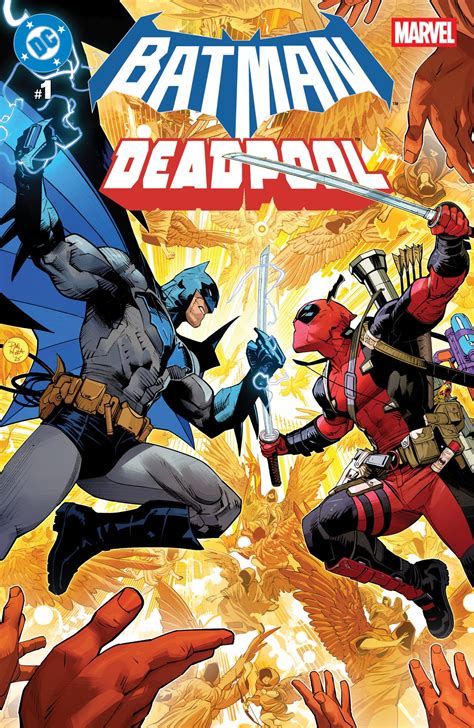 Portada de Batman/Deadpool
