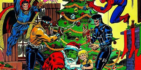 Portadas de especiales navideños de DC Comics