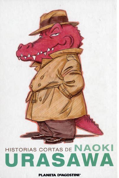Portada de un recopilatorio de historias cortas de Naoki Urasawa