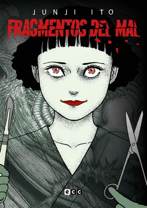Portada del cómic Fragmentos del Mal de Junji Ito
