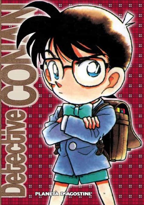 Diseño de portada de un cómic de Detective Conan