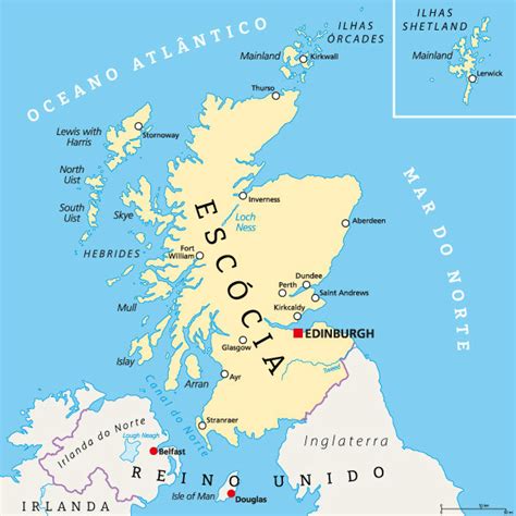 Mapa de Kinraddie, Escocia