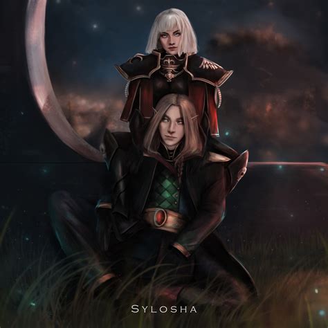 Ephrael Stern y Kyganil huyendo a través de la Telaraña