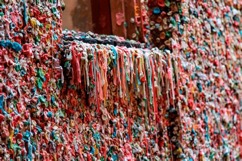 Chicle en el Gum Wall de Seattle